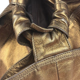Loewe Vintage Metallic Brown Nappa Aire Hobo Tote Bag