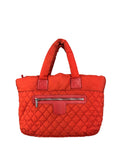 Chanel Red Nylon Coco Cocoon Tote Bag 2009