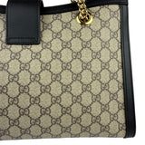 Gucci GG Supreme Padlock Medium Tote