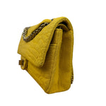 Chanel Crocodile Quilted Jersey Flap Shoulder Bag 2006
