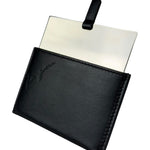 Yves Saint Laurent Black Leather Slip Mirror