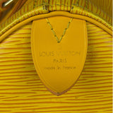 Louis Vuitton Yellow Epi Leather Speedy 25