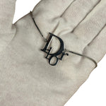 Christian Dior Vintage Trotter Logo Silver Bracelet