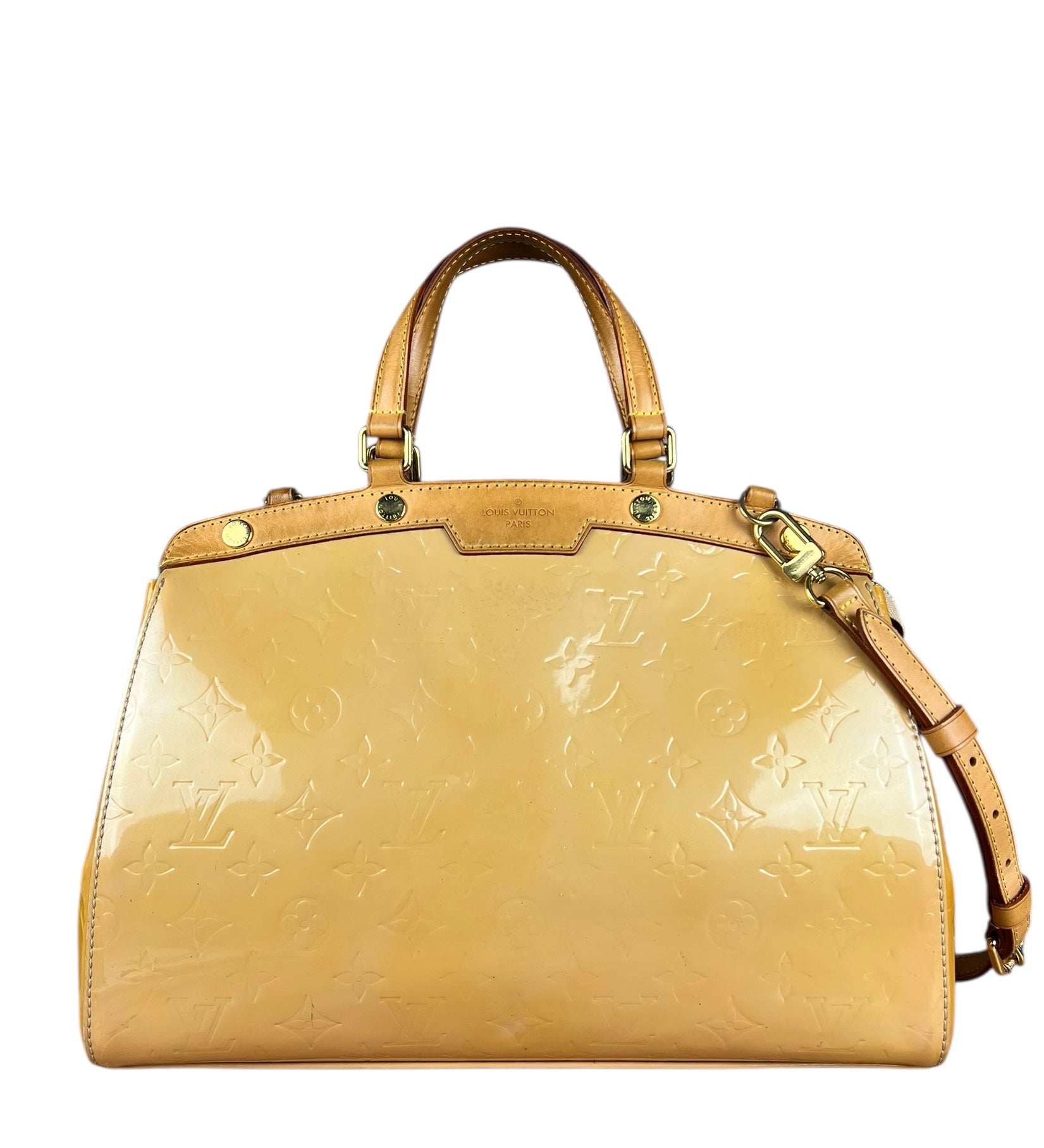 Louis Vuitton Monogram Vernis Brea MM 2-Way Bag
