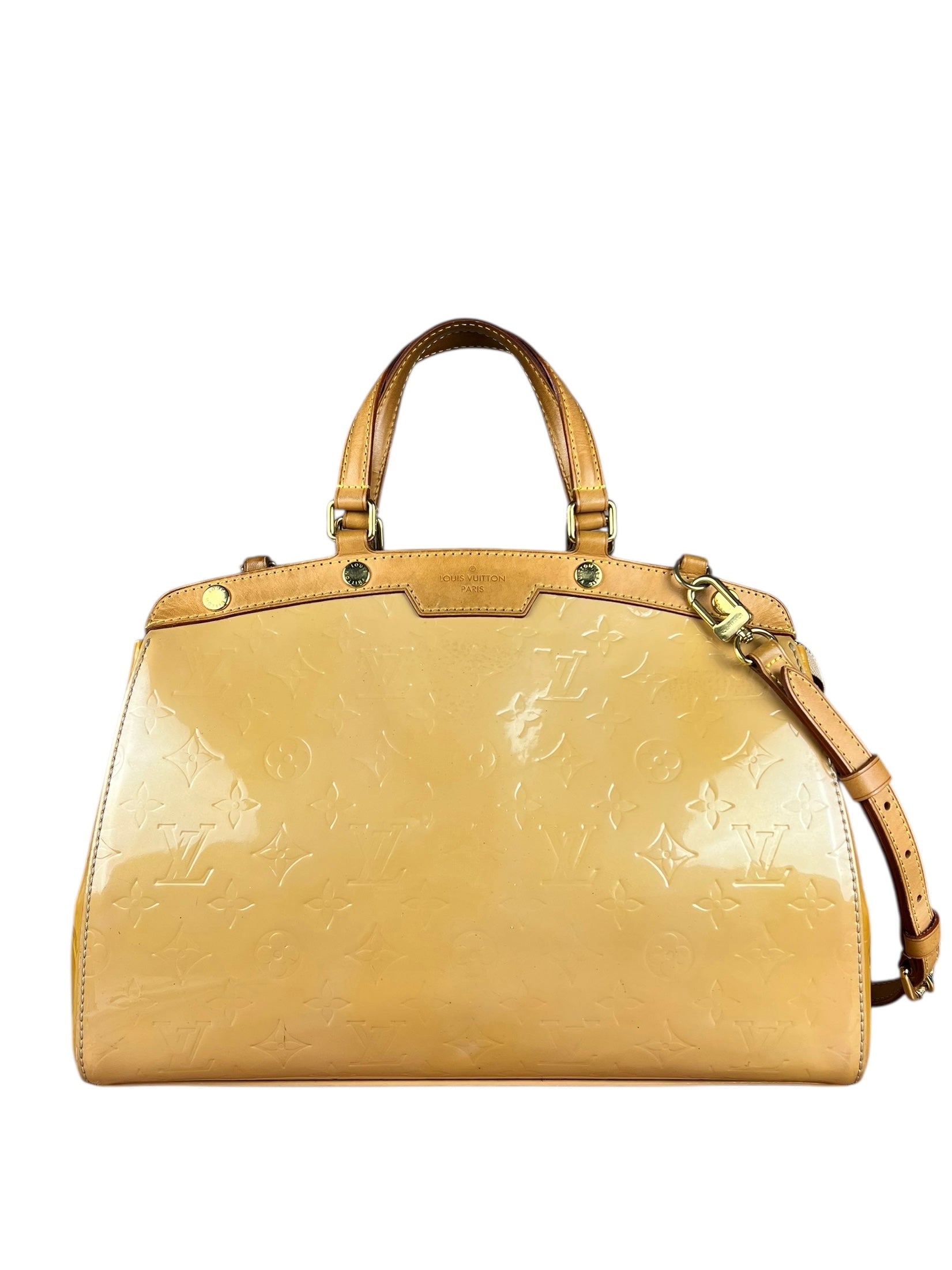 Louis Vuitton Monogram Vernis Brea MM 2-Way Bag