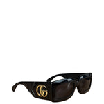 Gucci Black GG0811S Rectangular Sunglasses