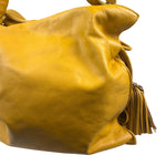 Loewe Vintage Yellow Leather Flamenco Tote Bag