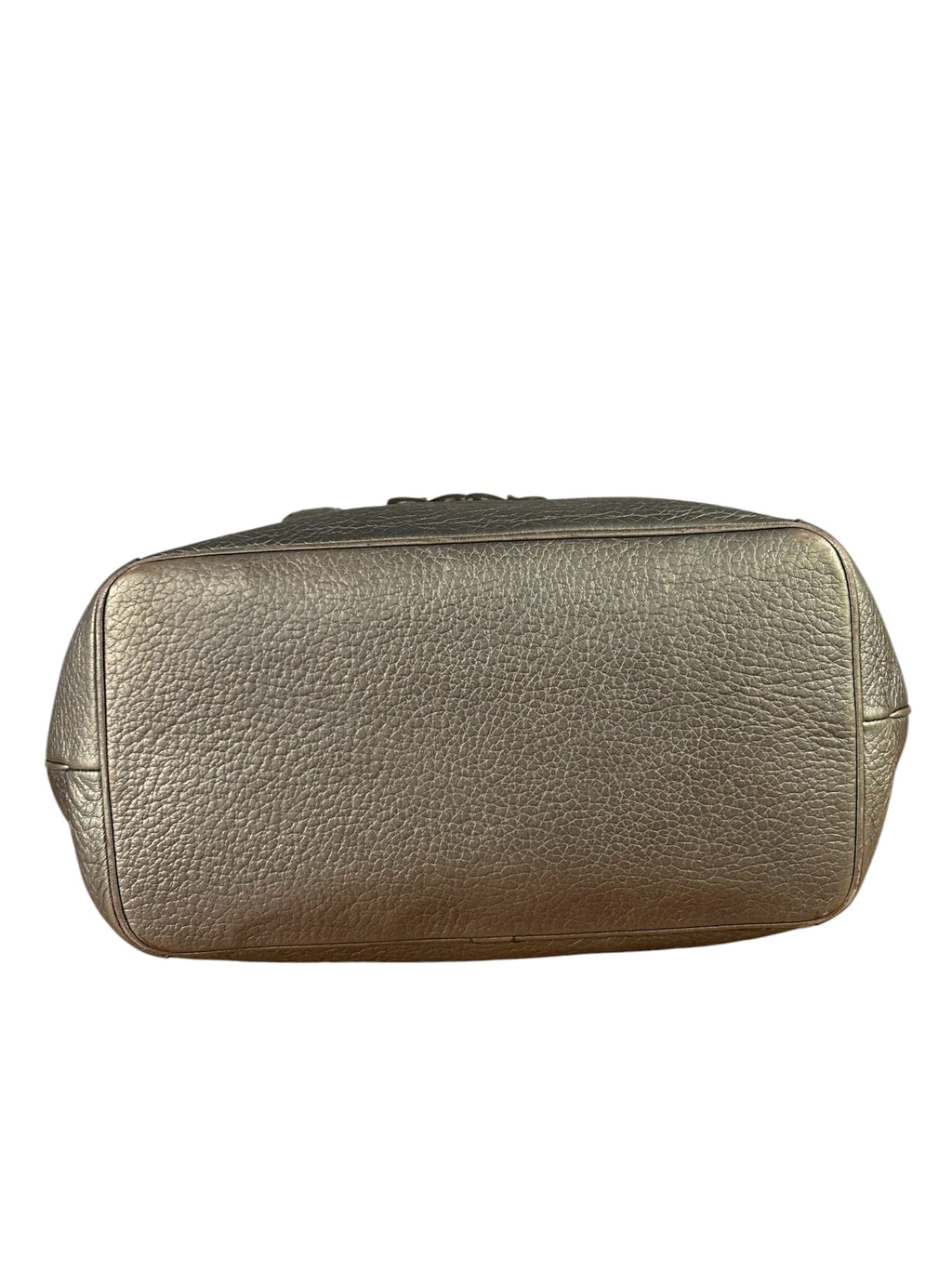 Loewe Anagram Metallic Leather Tote