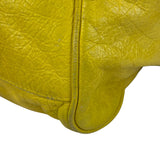Balenciaga Yellow Leather Classic City Bag