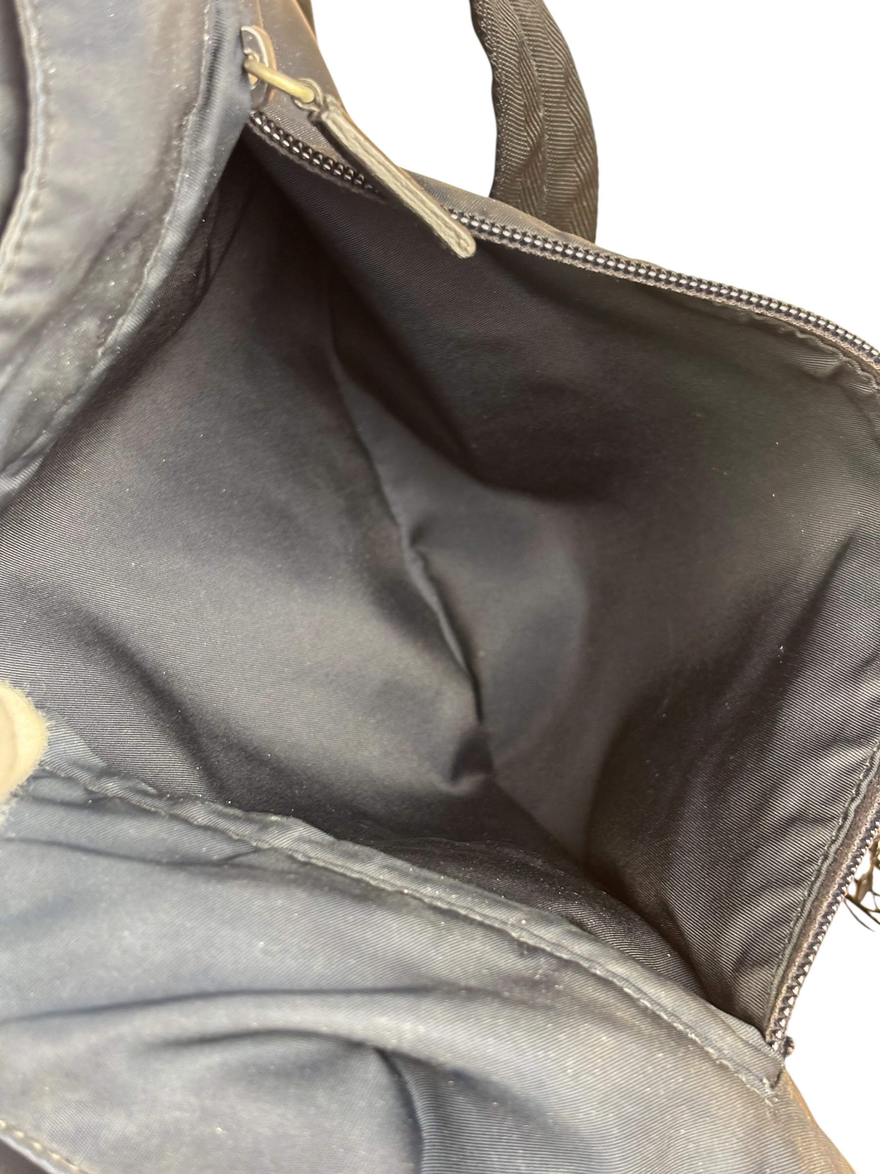 Prada Vintage Dark Navy Nylon Crossbody