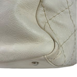 Chanel Beige Quilted Leather Tote 2009
