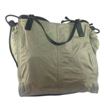 Burberry Geen Nylon/Leather Trim Buckleigh Tote Bag