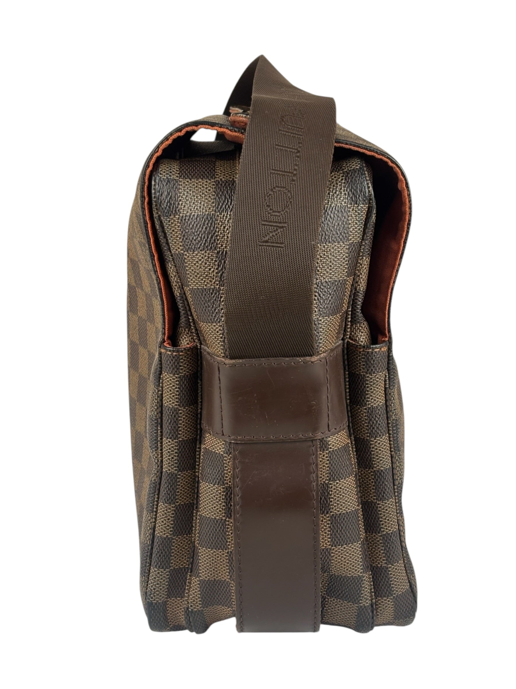 Louis Vuitton Damier Ebene Canvas Naviglio Messenger Bag