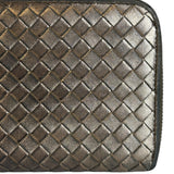 Bottega Veneta Zipper Gold Long Wallet