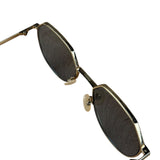 Fendi Blue Gold Frame Sunglasses