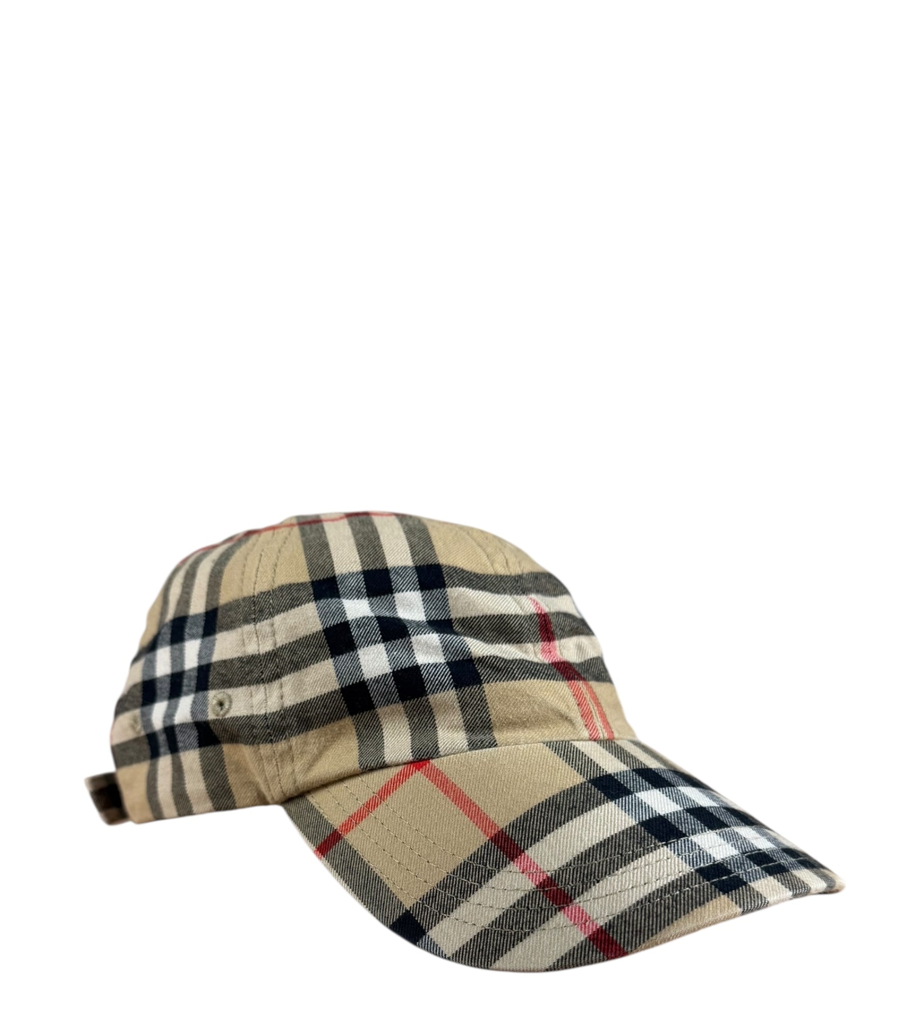 Burberry Archive Check Cotton Cap