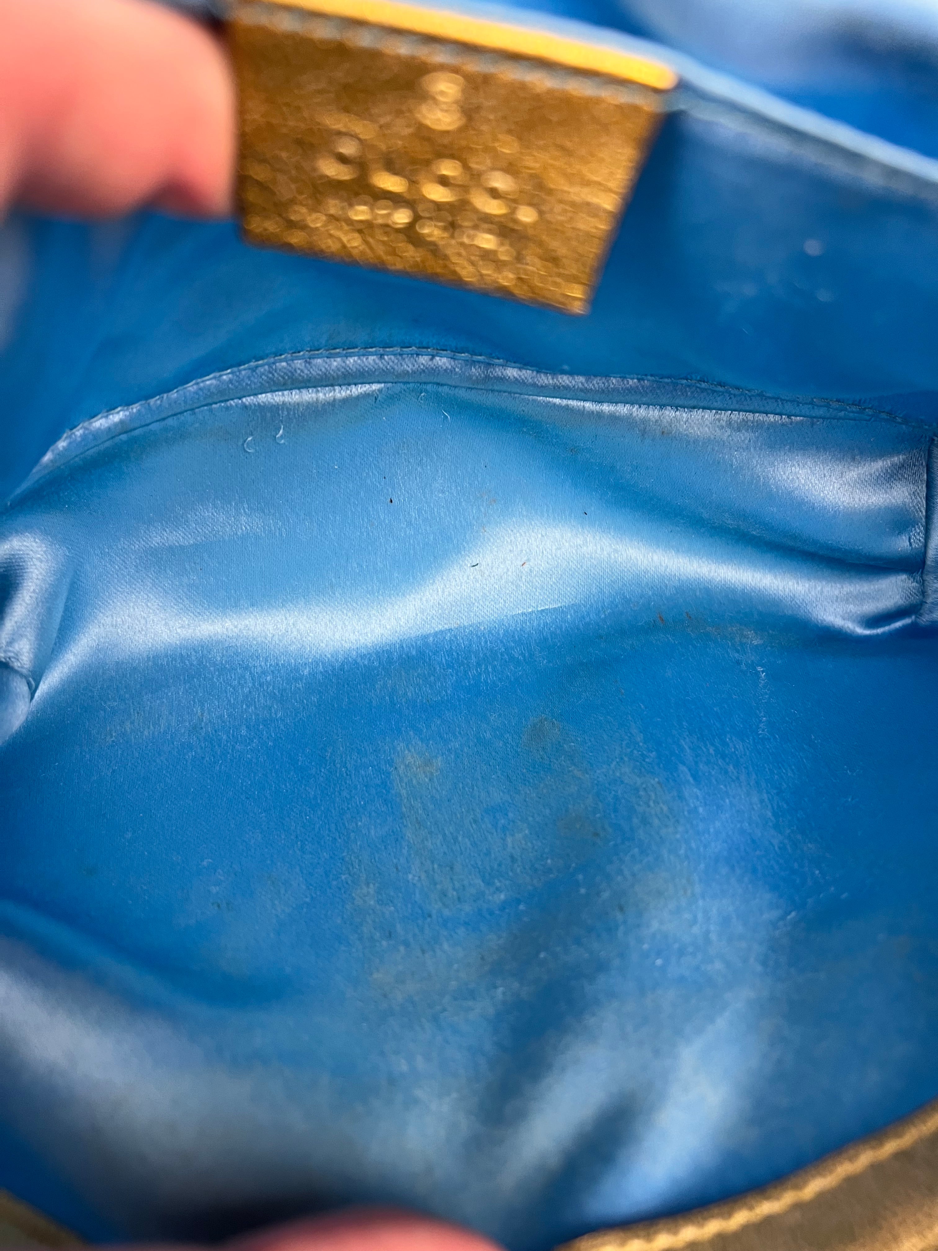 Gucci GG Metallic Marmont S Flap Bag