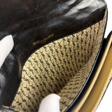 Yves Saint Laurent Black Quilted Leather Clutch