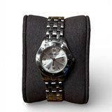 Eddie Bauer Silver Circle Dial Stainless Silver Band