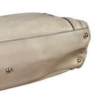 Gucci Britt Leather Tote Beige