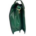 Louis Vuitton Borneo Green Epi Leather Capucines Crossbody Bag