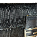 Fendi Beaded Baguette Black