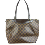 Louis Vuitton Canvas Damier Ebene Totally Shoulder/Tote Bag