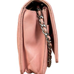 Chanel Pink Patent Quilted Wallet on Chain Bag 2012