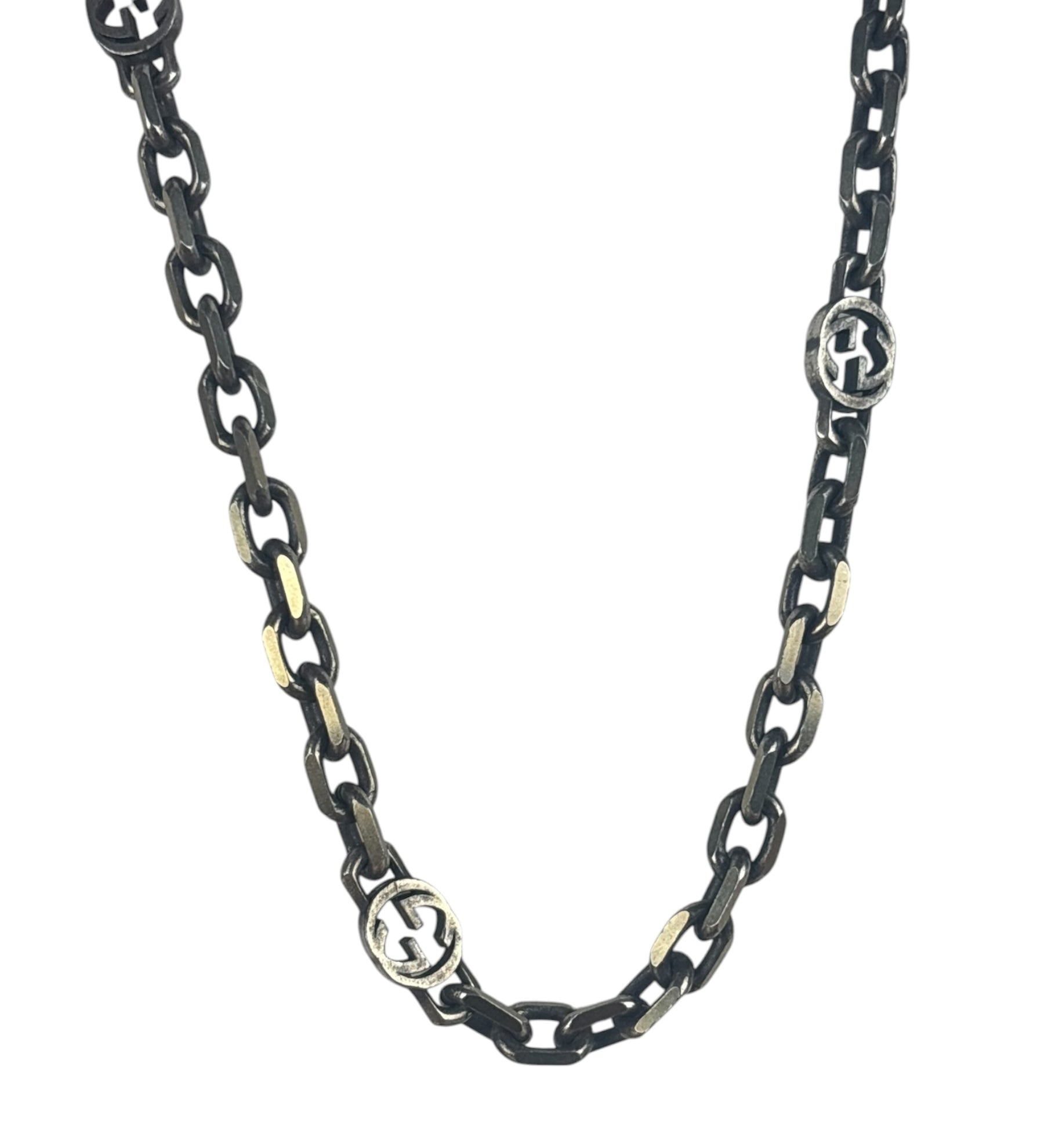 Gucci Interlocking G Station Neckless