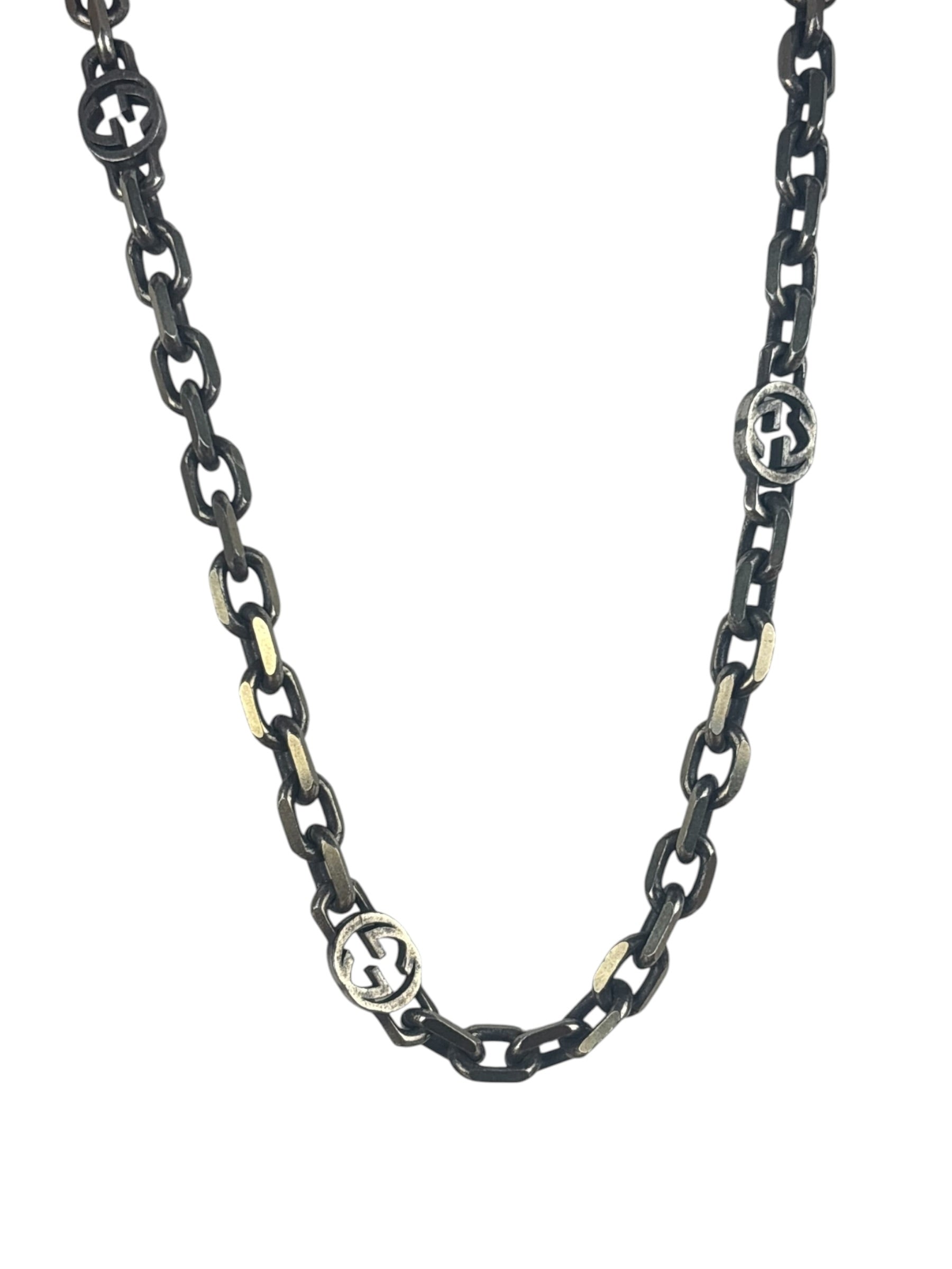 Gucci Interlocking G Station Neckless
