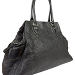 Fendi Black Leather Etniko Du Jour Shoulder Bag