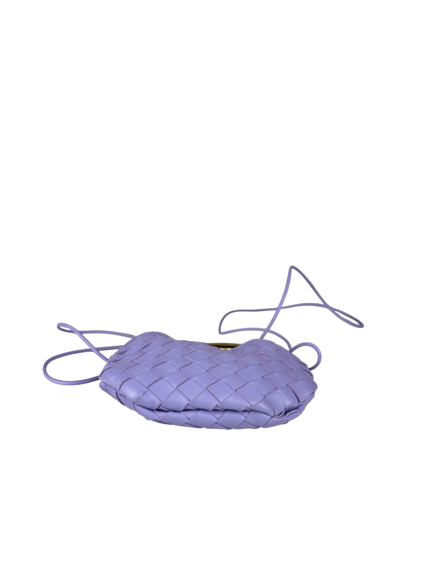 Bottega Veneta Lavender Intrecciato Mini Sardine Bag