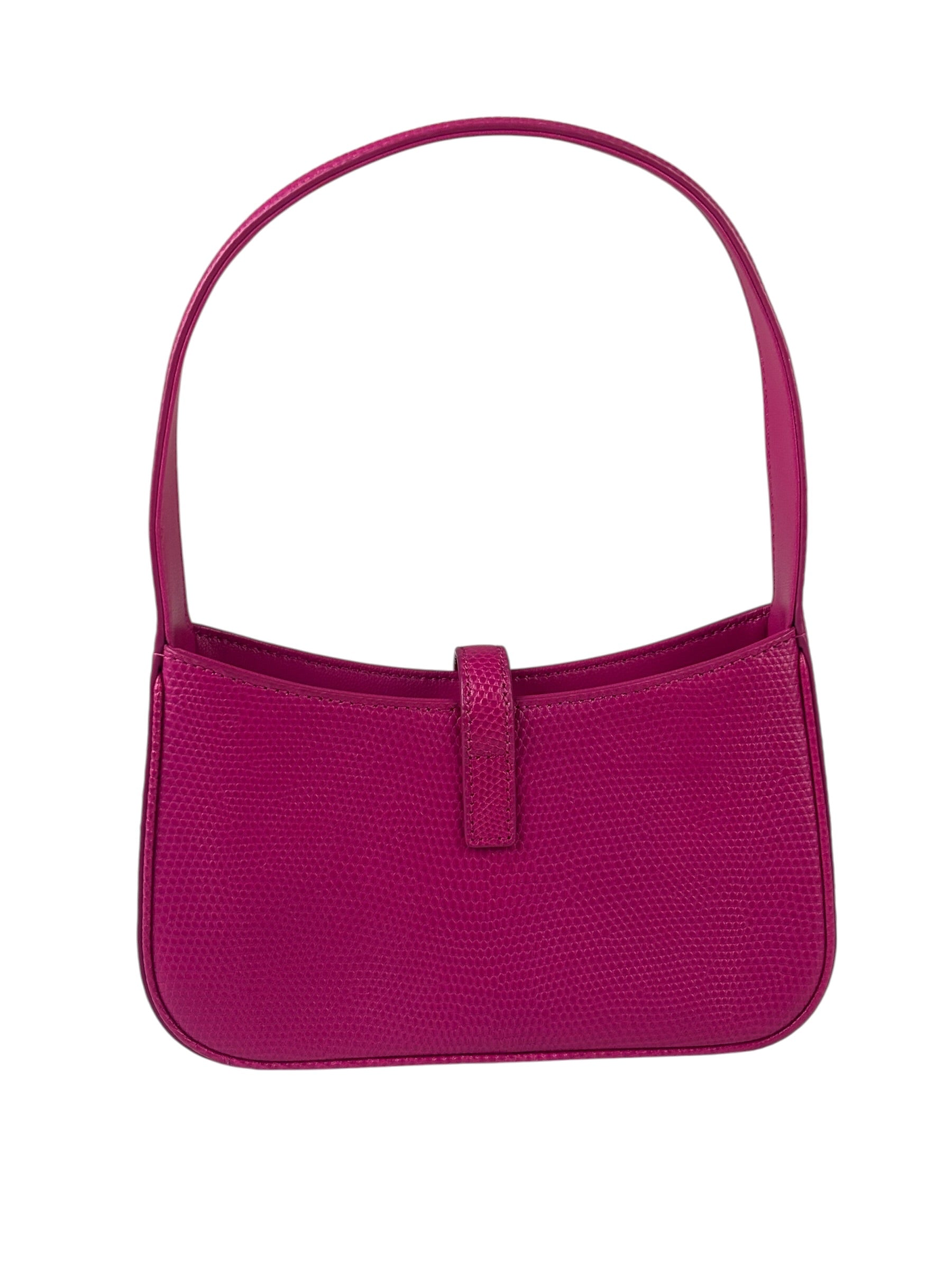 Yves Saint Laurent Pink Leather 5 Á 7 Mini Hobo Bag