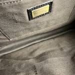 Fendi Black Patent Buckle Leather Shoulder Bag
