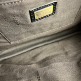 Fendi Black Patent Buckle Leather Shoulder Bag