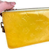 Louis Vuitton Yellow Monogram Vernis Lexington Pochette