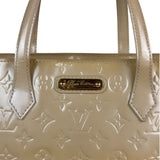 Louis Vuitton Yellow Vernis Wilshire Tote MM