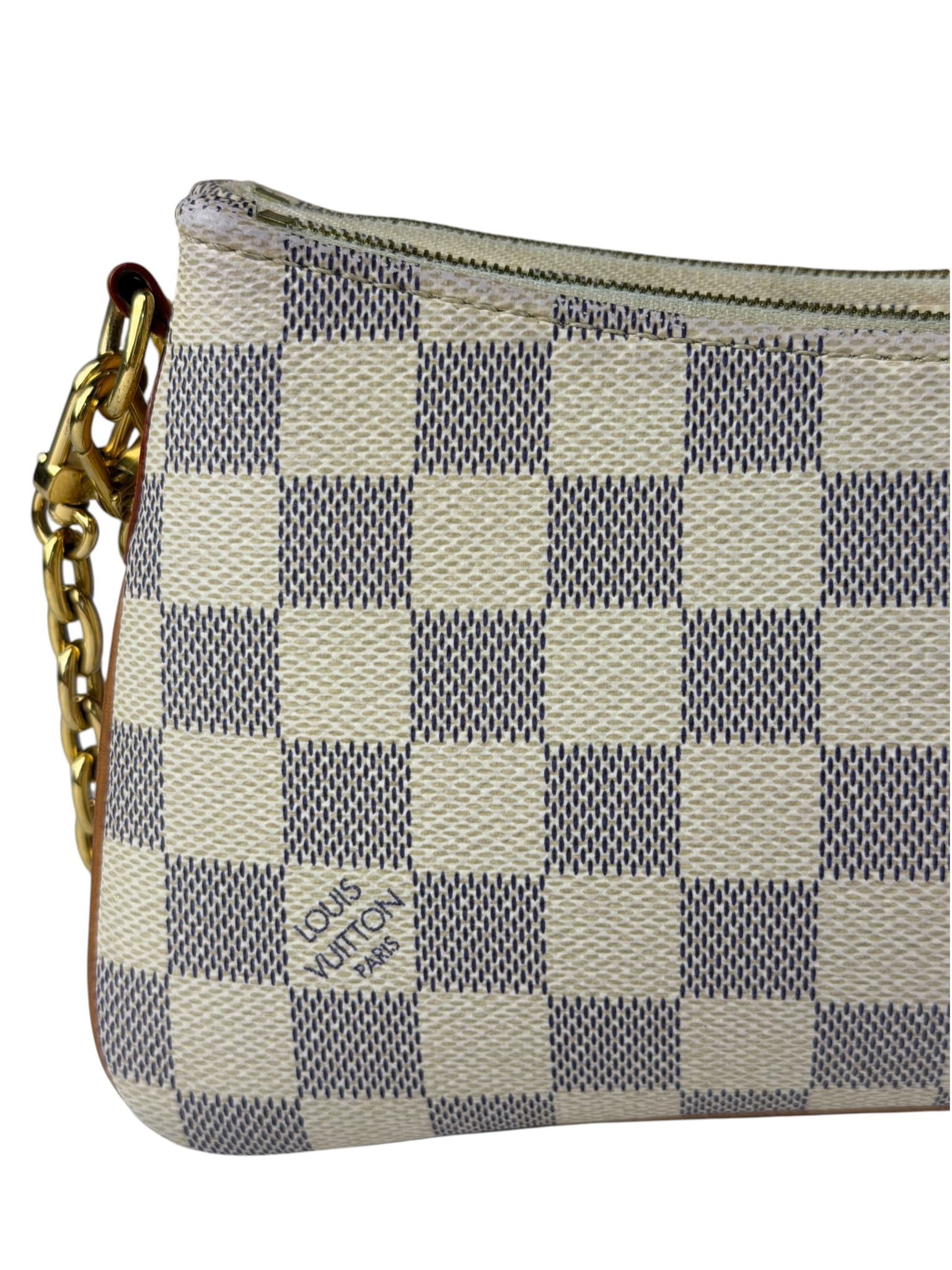 Louis Vuitton Damier Azur Liv Pochette