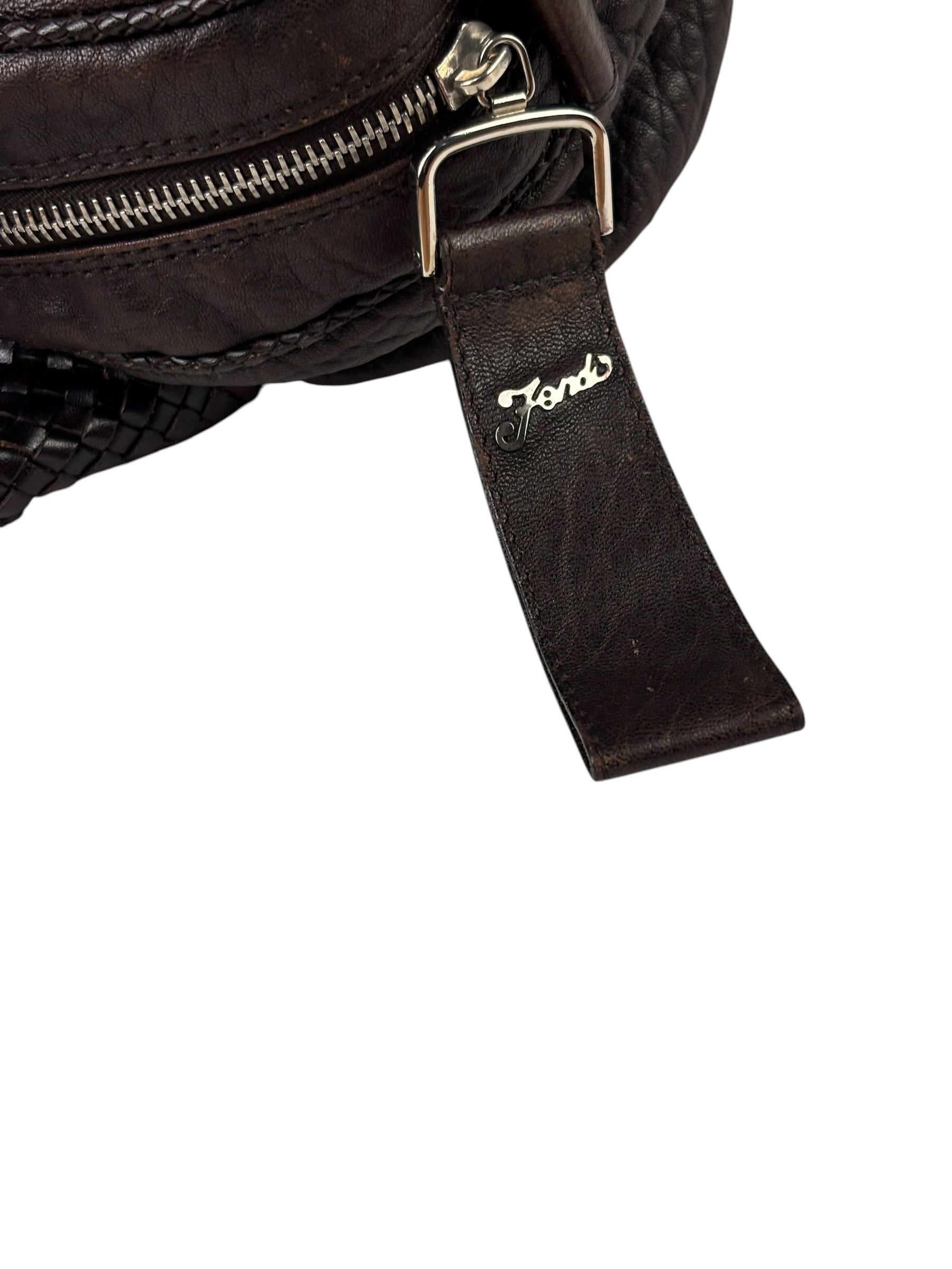 Fendi Vintage Brown Small Spy Bag