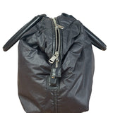YSL Vintage Black Nylon Top Handle Bag