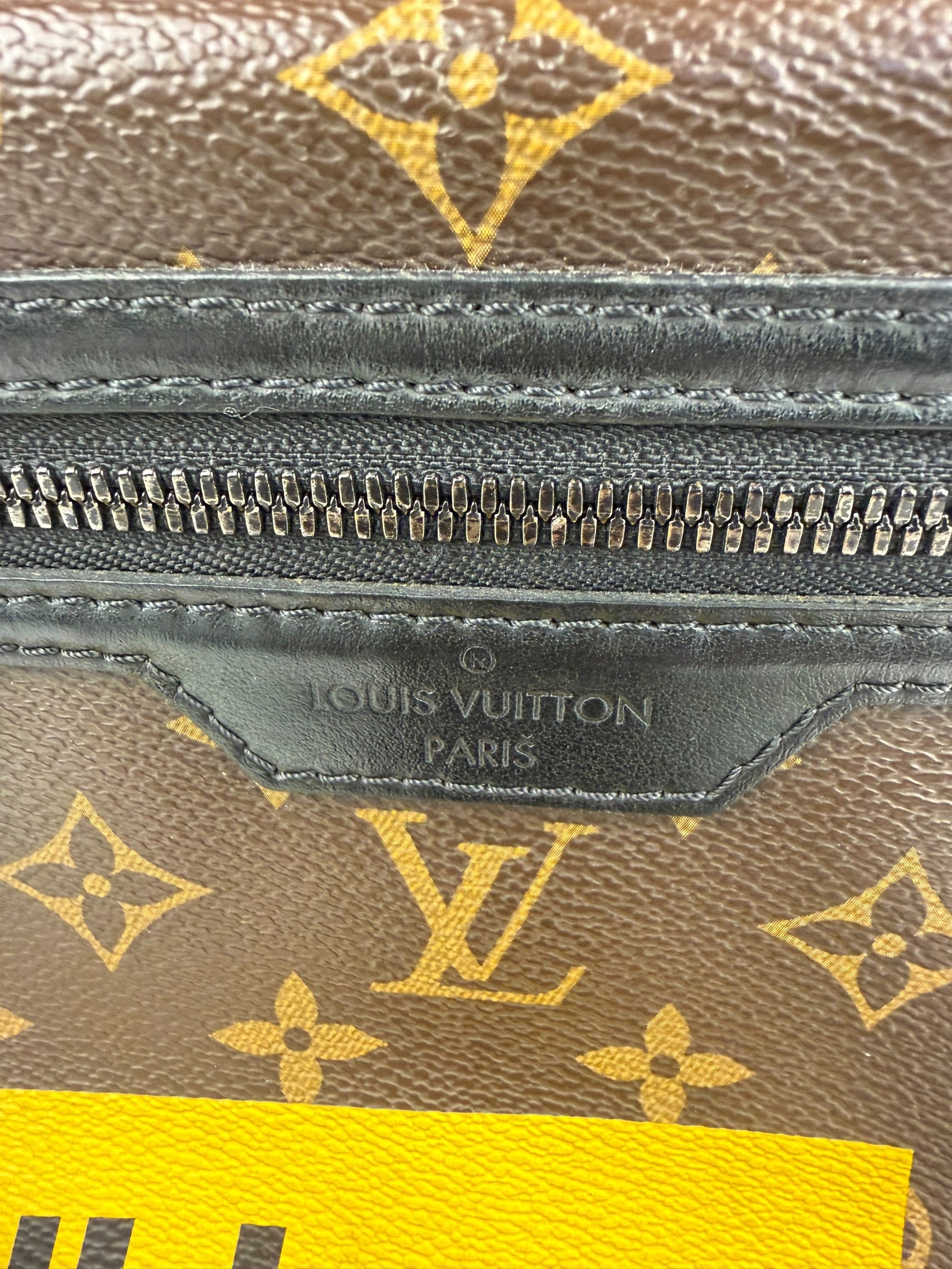 Louis Vuitton Limited Edition Flat Messenger Bag