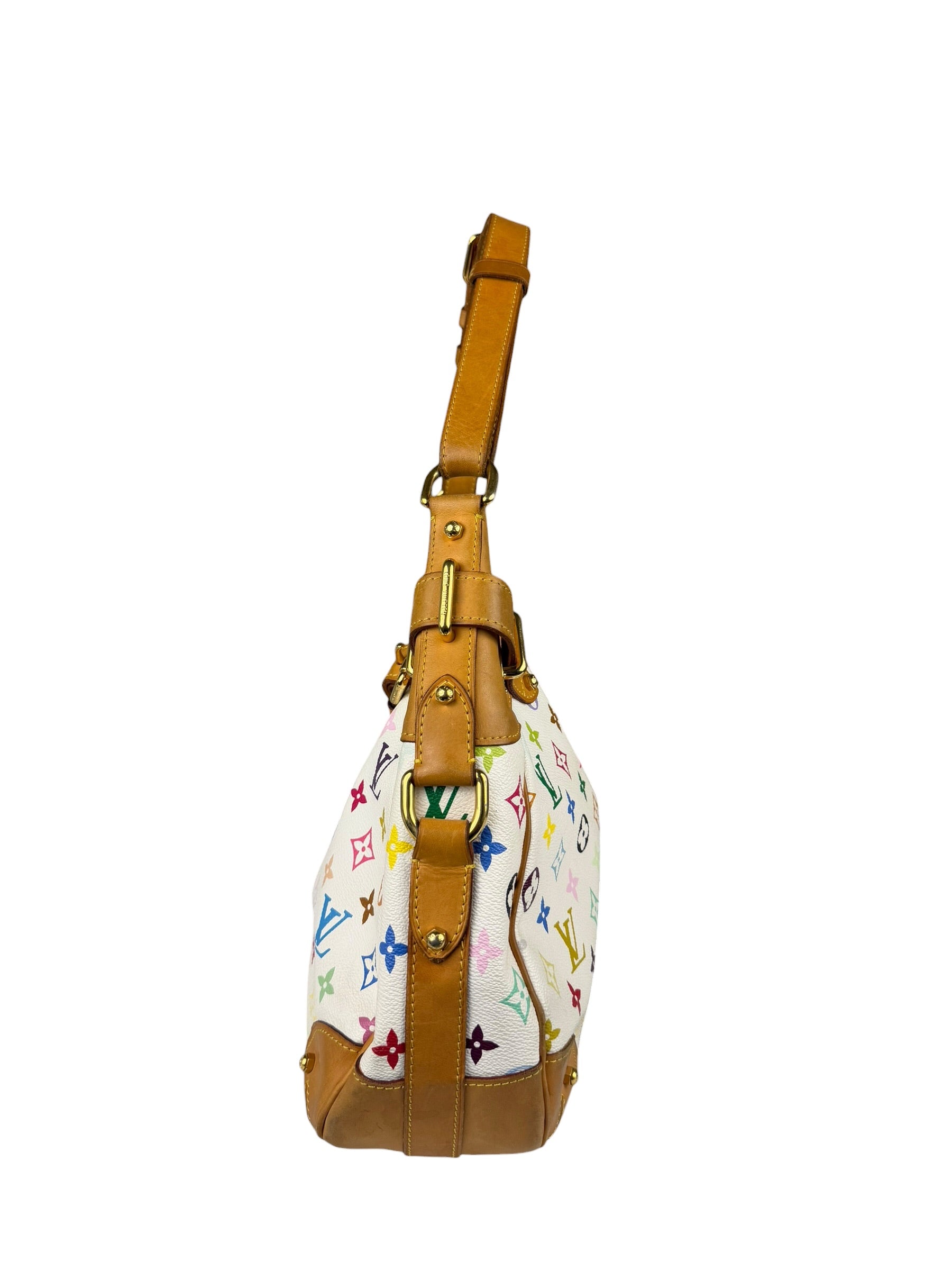 Louis Vuitton Murakami Monogram Greta Hobo Bag