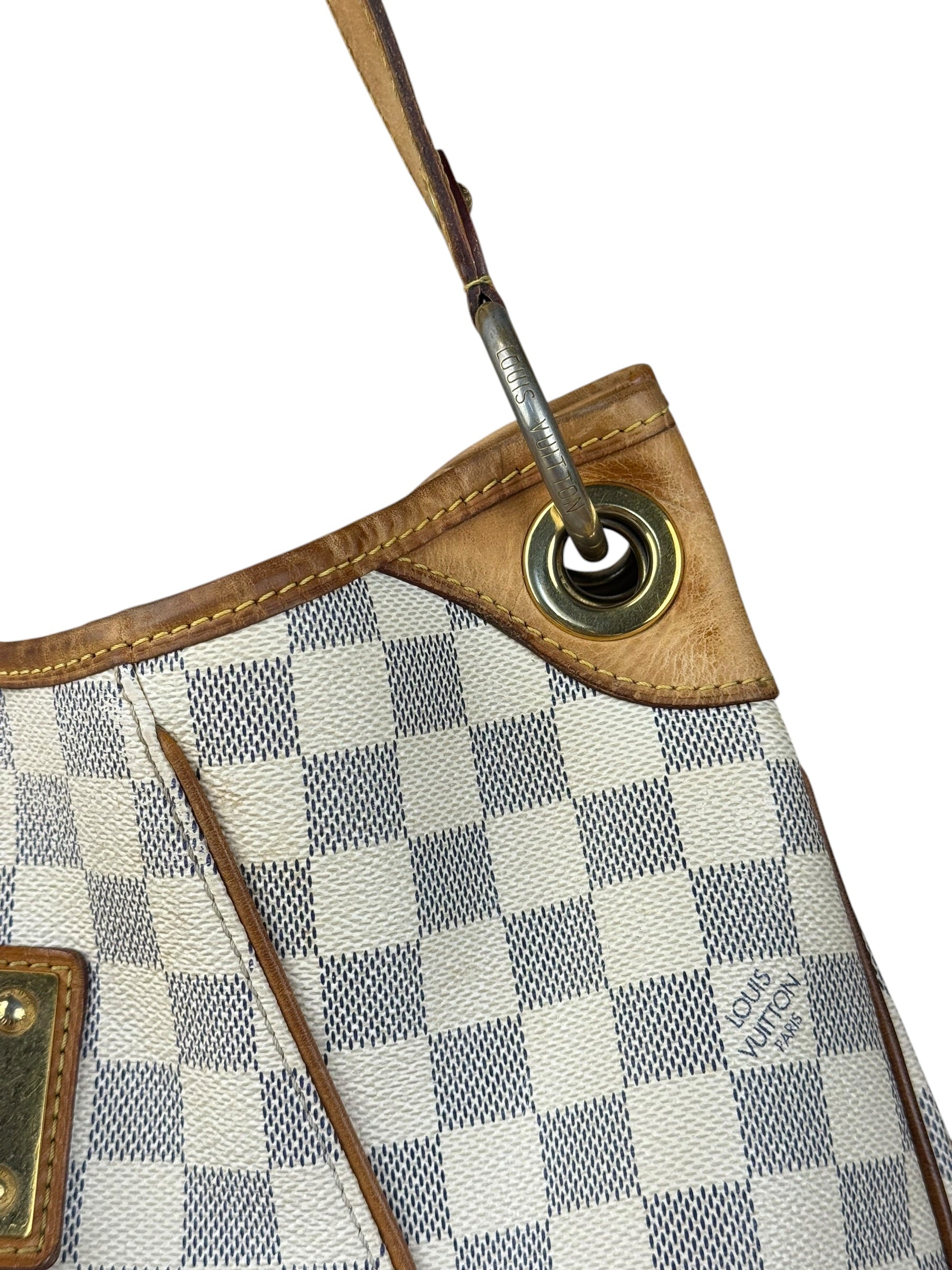 Louis Vuitton Damier Azur Galliera PM Hobo Bag