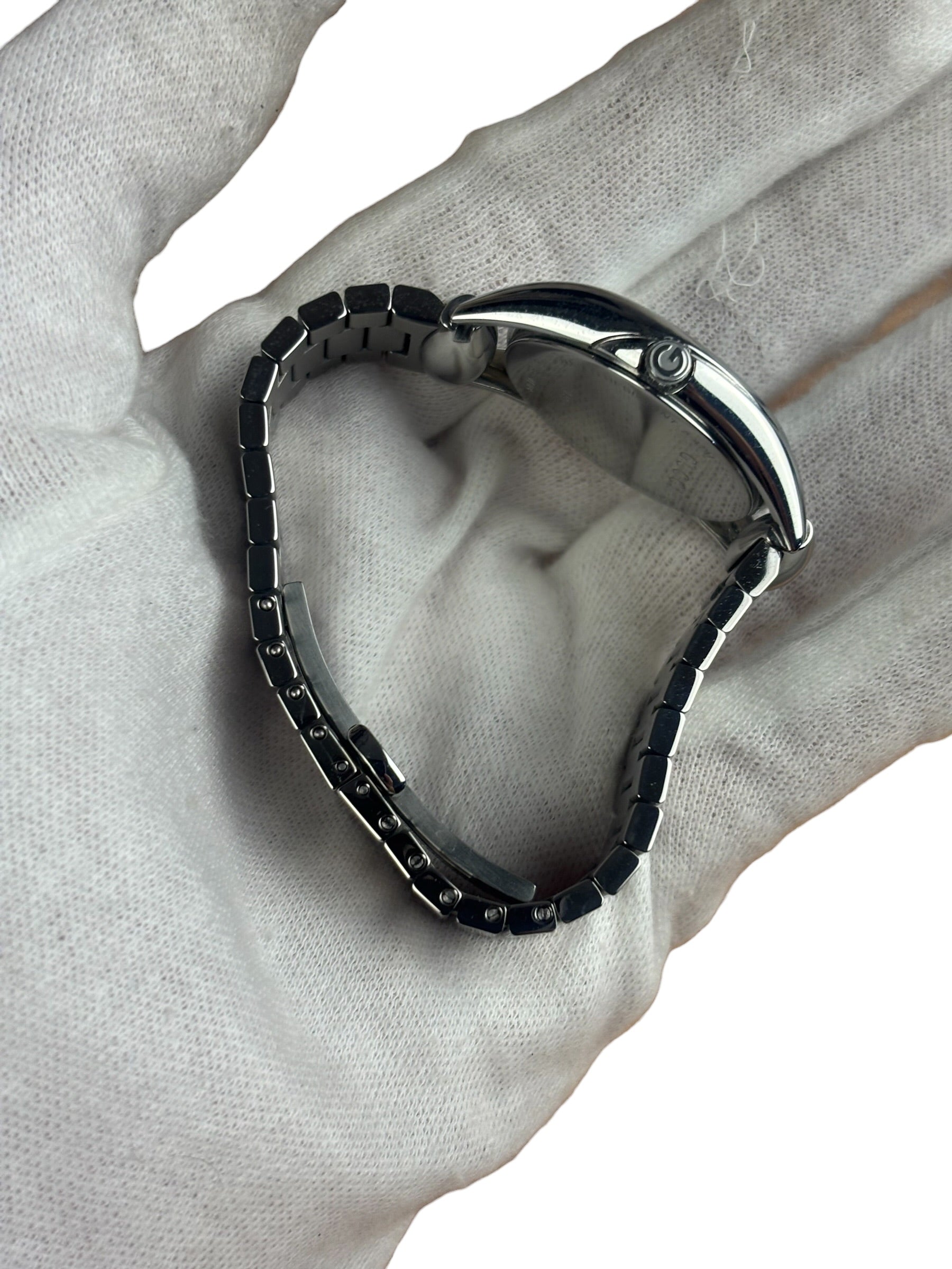 Gucci Horsebit Stainless Steel Watch YA140505