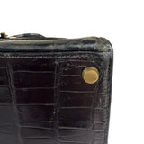 Hermes 1985 Black Crocodile Kelly 35