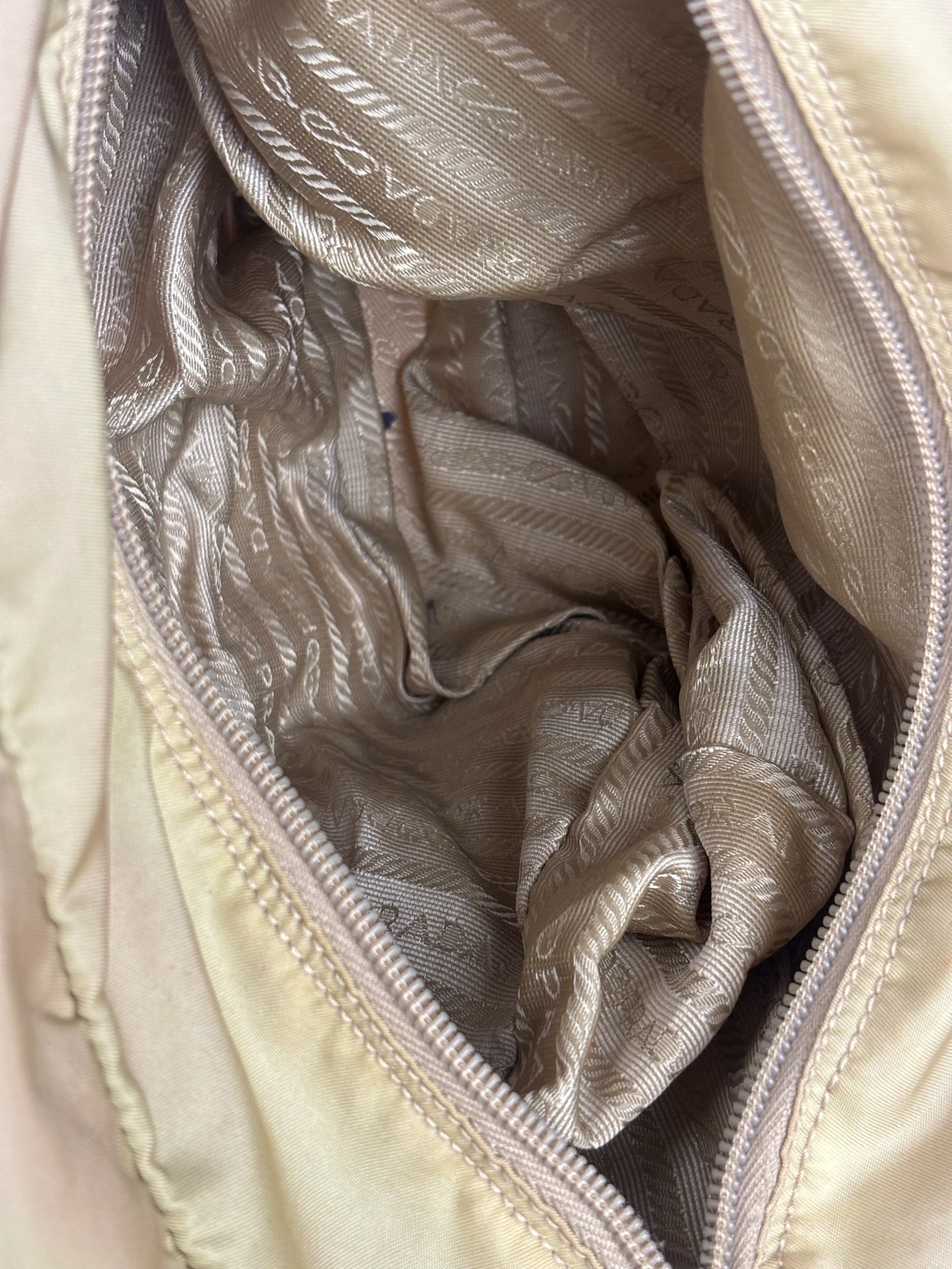 Prada Khaki Tessuto Nylon Messenger
