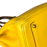 Hermes Birkin 35 Cushvel Havana x Jaune