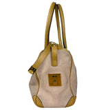 Gucci Vintage Pink Suede Mini Boston Handbag