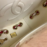 Chanel Limited Edition Lifesaver Round Crossbody Red
