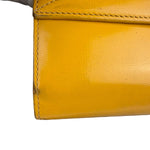 Loewe Vintage Yellow Leather Bifold Wallet